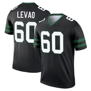 New York Jets Youth Kohl Levao Legend Legacy Jersey - Black