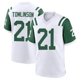 New York Jets Youth LaDainian Tomlinson Game Classic Alternate Jersey - White