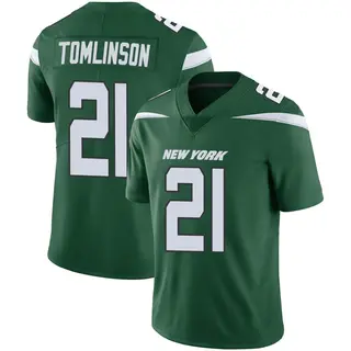 New York Jets Youth LaDainian Tomlinson Limited Gotham Vapor Jersey - Green