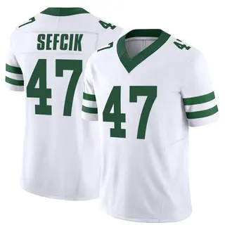 New York Jets Youth Lincoln Sefcik Game Legacy Jersey - White