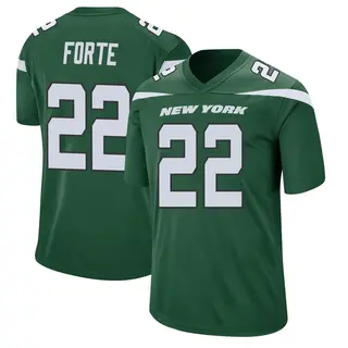 New York Jets Youth Matt Forte Game Gotham Jersey - Green