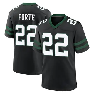 New York Jets Youth Matt Forte Game Legacy Alternate Jersey - Black