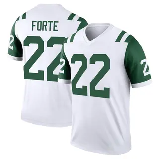 New York Jets Youth Matt Forte Legend Classic Alternate Jersey - White