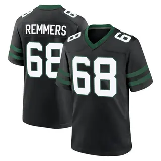 New York Jets Youth Mike Remmers Game Legacy Alternate Jersey - Black