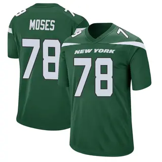 New York Jets Youth Morgan Moses Game Gotham Jersey - Green