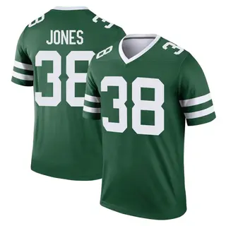 New York Jets Youth Myles Jones Legend Legacy Jersey - Green