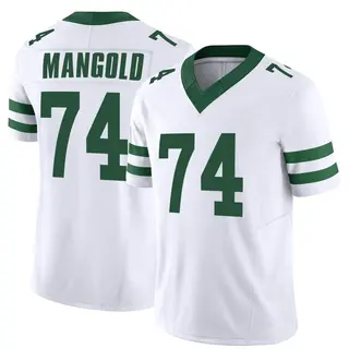 New York Jets Youth Nick Mangold Game Legacy Jersey - White