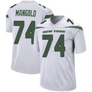 New York Jets Youth Nick Mangold Game Spotlight Jersey - White