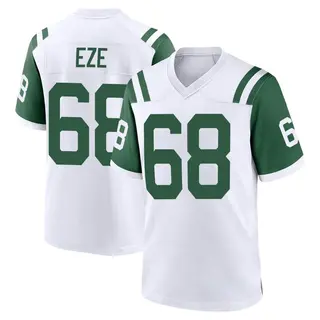 New York Jets Youth Obinna Eze Game Classic Alternate Jersey - White