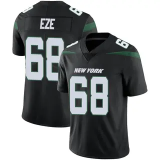 New York Jets Youth Obinna Eze Limited Stealth Vapor Jersey - Black