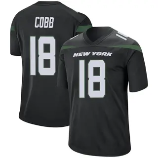 New York Jets Youth Randall Cobb Game Stealth Jersey - Black