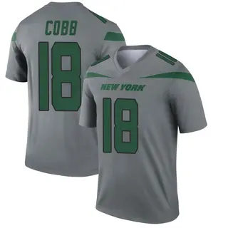 New York Jets Youth Randall Cobb Legend Inverted Jersey - Gray