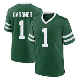 New York Jets Youth Sauce Gardner Game Legacy Jersey - Green