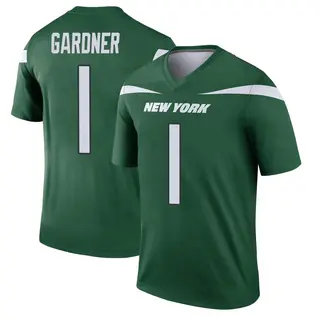 New York Jets Youth Sauce Gardner Legend Gotham Player Jersey - Green