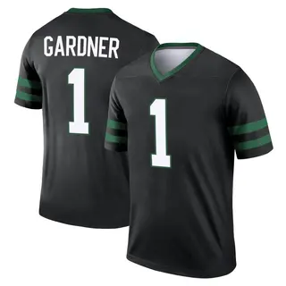 New York Jets Youth Sauce Gardner Legend Legacy Jersey - Black