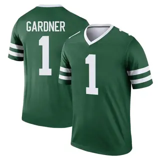 New York Jets Youth Sauce Gardner Legend Legacy Jersey - Green