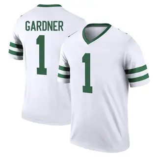 New York Jets Youth Sauce Gardner Legend Legacy Jersey - White