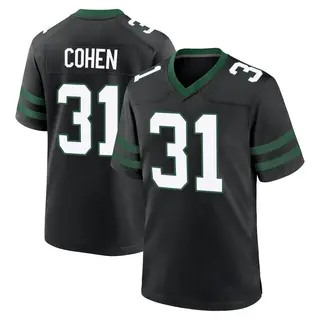 New York Jets Youth Tarik Cohen Game Legacy Alternate Jersey - Black