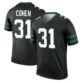 New York Jets Youth Tarik Cohen Legend Legacy Jersey - Black