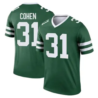 New York Jets Youth Tarik Cohen Legend Legacy Jersey - Green