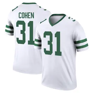 New York Jets Youth Tarik Cohen Legend Legacy Jersey - White