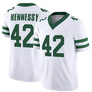 New York Jets Youth Thomas Hennessy Game Legacy Jersey - White