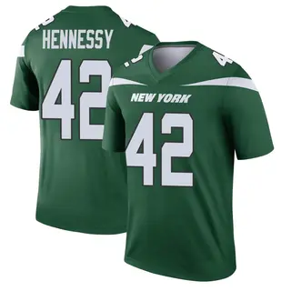 New York Jets Youth Thomas Hennessy Legend Gotham Player Jersey - Green