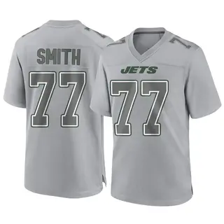 New York Jets Youth Tyron Smith Game Atmosphere Fashion Jersey - Gray