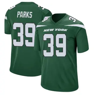 New York Jets Youth Will Parks Game Gotham Jersey - Green