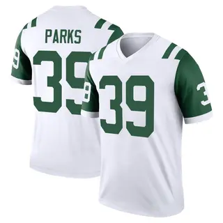 New York Jets Youth Will Parks Legend Classic Alternate Jersey - White