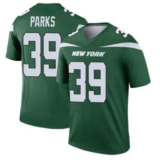 New York Jets Youth Will Parks Legend Gotham Player Jersey - Green