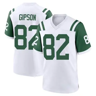 New York Jets Youth Xavier Gipson Game Classic Alternate Jersey - White