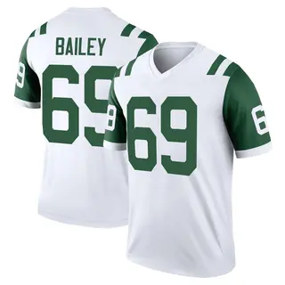 New York Jets Youth Zack Bailey Legend Classic Alternate Jersey - White