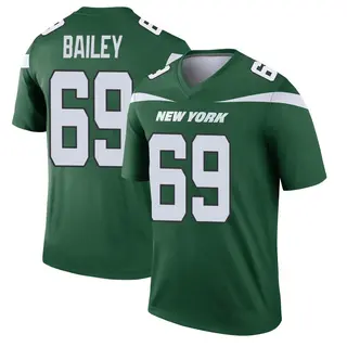 New York Jets Youth Zack Bailey Legend Gotham Player Jersey - Green